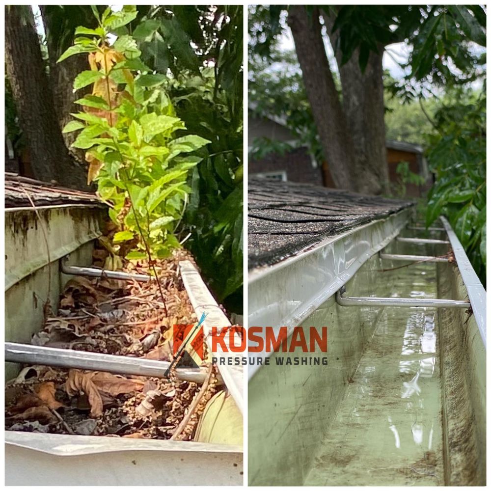 Softwash, Concrete Cleaning, and Gutter Cleaning in Pittsburg, KS