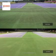 Tennis Court Cleaning 0