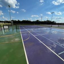 Tennis Court Cleaning 7