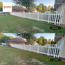 Vinyl Fence Cleaning 0