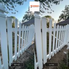 Vinyl Fence Cleaning 2